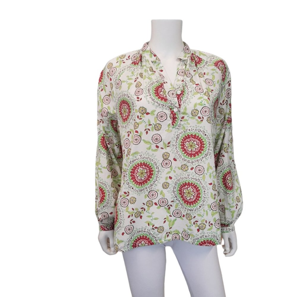 Gap Print Boho Popover Tunic Size M